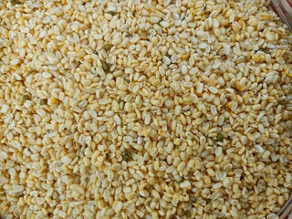 Yellow moong, Mung daal, dal beans is indian food beans