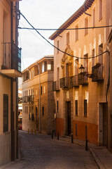 Monumento al Doctor Andrés de Laguna, en la ciudad de Segovia, Castilla León, España.