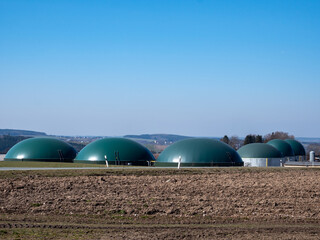 Biogasanlage für erneuerbare Energie in der Zukunft