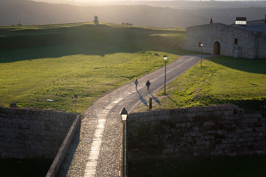Fort Gate and People at Almeida