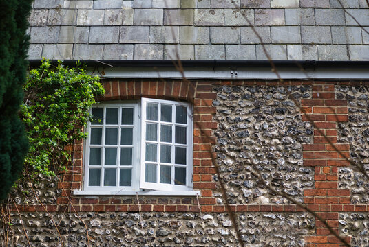 Beautiful Georgian Window on Stone Country House