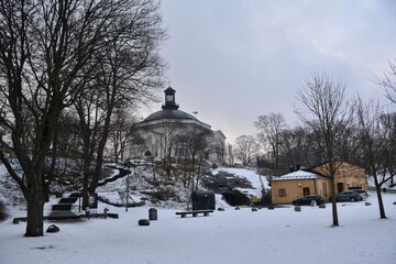 winter in the park