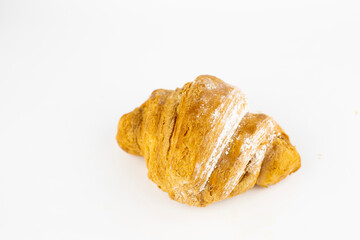 croissants on a white background