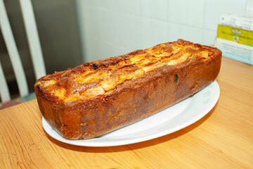 sugar-free and organic sponge cake