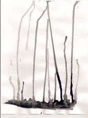 Textura de liquido derramado sobre papel - TEXTURE OF SPILLED LIQUID ON PAPER