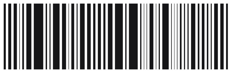Barcode, QR-code, Realistic barcode icon. Vector illustration for your design.