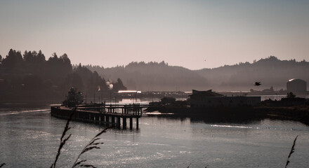 pier at Oregon coast