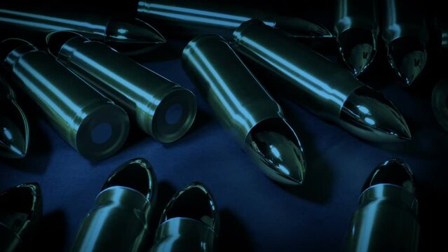 Moving Around Bullets In Drawer In The Dark