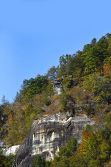 Layered Ledges in the Ozark Mountains
