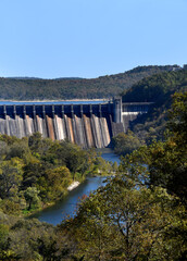 Norfork Dam is a Huge Concrete Structure