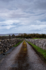 Paesaggi nella campagna Irlandese