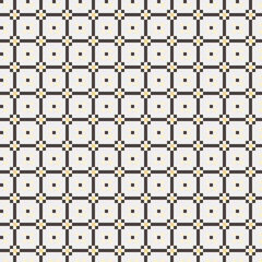 Naklejka premium Abstract Cross Pattern generative computational art illustration