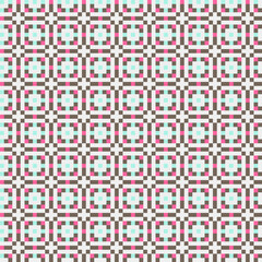 Fototapeta premium Abstract Cross Pattern generative computational art illustration