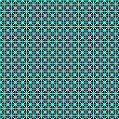 Abstract Cross Pattern generative computational art illustration