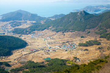 It's a small village in the countryside of Korea.