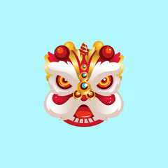 Chinese new year icon vector