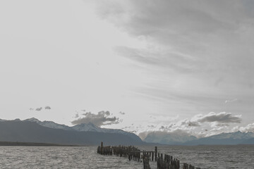Patagonia landscape puerto natales