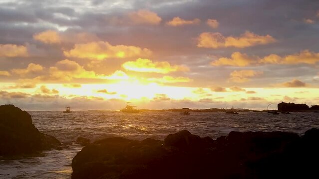 PLAYA SAN JUANILLO SUNSET COSTA RICA