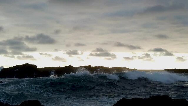PLAYA SAN JUANILLO SUNSET COSTA RICA