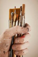 Paint brushes - 493875369