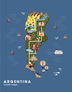 Argentina Travel Map