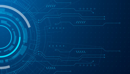 Abstract hi tech. Abstract digital background with technology. Vector abstract technology.