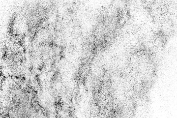 Black and white grunge background. Post-apocalyptic style texture. Digitally generated image. Vector design elements. Illustration, Eps 10.