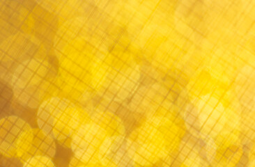 Golden bokeh as an abstract background.