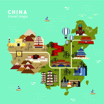 China Travel Map