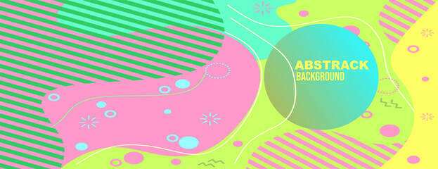cute and cheerful abstract background. colorful design, perfect for cheerful advertising banners