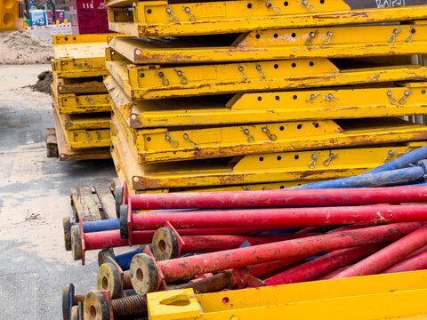 construction of a site