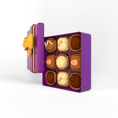 Cartoon Eid Chocolate Box