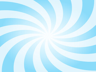 渦巻模様の背景　横位置　ブルー