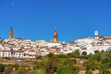 Obraz premium Jerez de los Caballeros, City at Badajoz, Extremadura in Spain