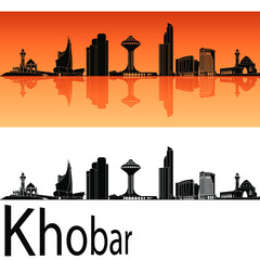 khobar city skyline in ai format