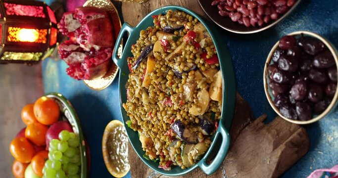 Ful Medames Recipe Egyptian Fava Beans. Ramadan month iftar and suhoor food