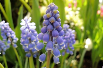 ムスカリ　Muscari　Grape hyacinth　別名：グレープヒアシンス　青色