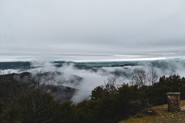 morning in the mountains