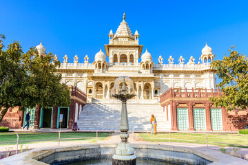 Obraz premium Jaswant Thada mausoleum in Jodhpur, Rajasthan, India