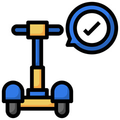 CHECK filled outline icon,linear,outline,graphic,illustration