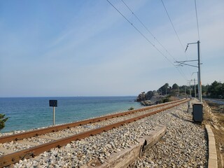 철도와 바다