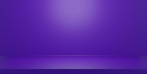 Smooth Empty Blank Space Purple Violet Display Presentation Background For Showing Product 3D Rendering
