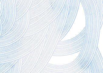 blue brush strokes wavy vector background