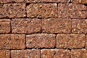 Background of a rustic brick wall