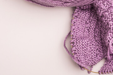 Beautiful colorful  background Knitting 