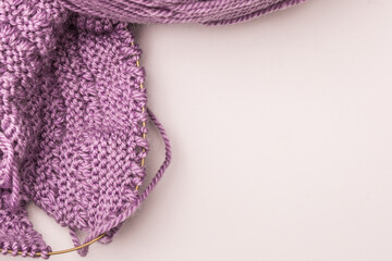 Beautiful colorful  background Knitting 