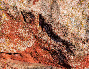 rough old stone texture background close up