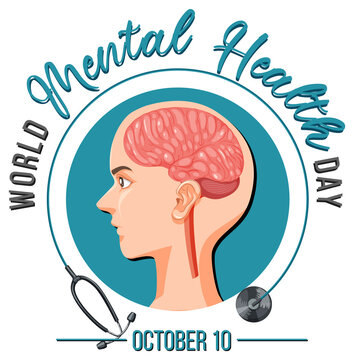 Poster design for world mental health day