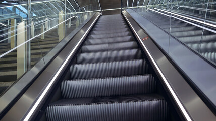 Neon illuminated metal excavator
