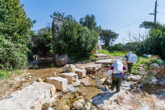 Seleucia Pieria Ancient City view in Samandag Town of Hatay Province